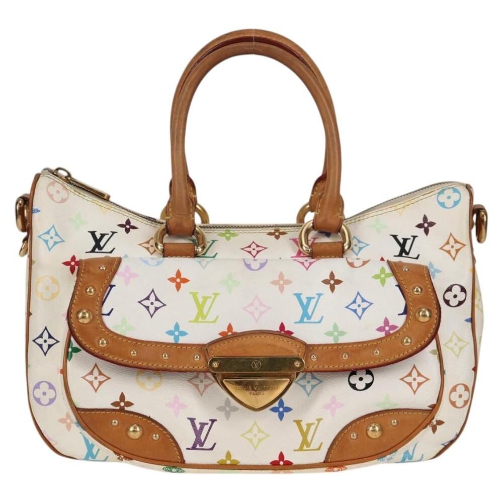 Louis Vuitton Monogram Multicolor Rita Bag White